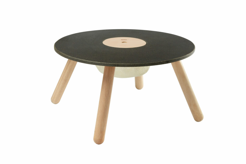 Ronde tafel PlanToys krijtbord