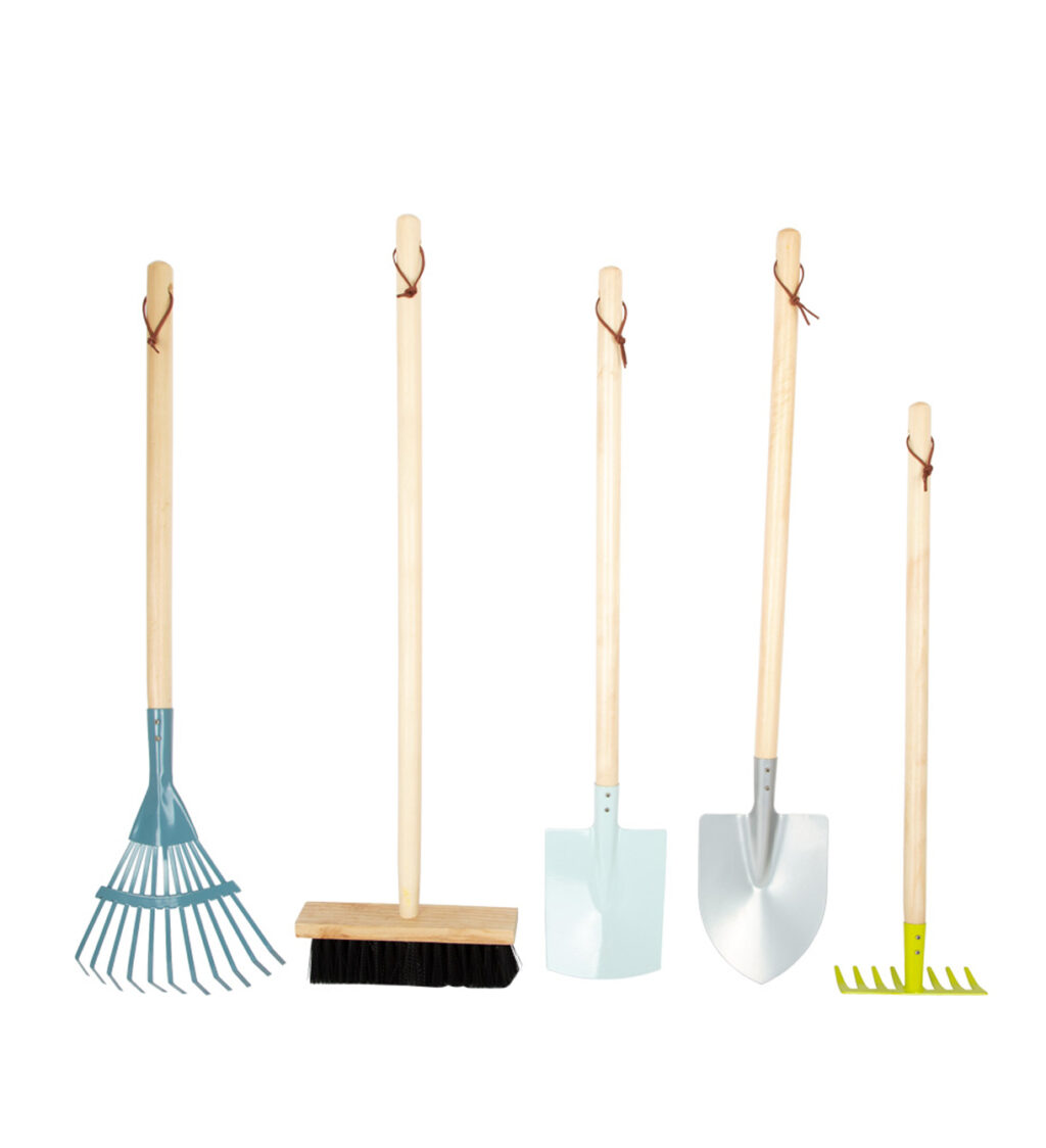 Tuinset met hark kind Tuinset met hark kind