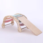 Waldorf rocker pastelkleuren