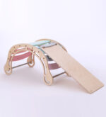Waldorf rocker pastelkleuren