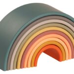 Siliconen regenboog Dëna natuur 10 stuks