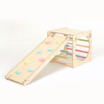 Klimrek kubus pastelkleuren