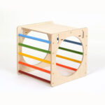 Klimrek kubus regenboogkleuren