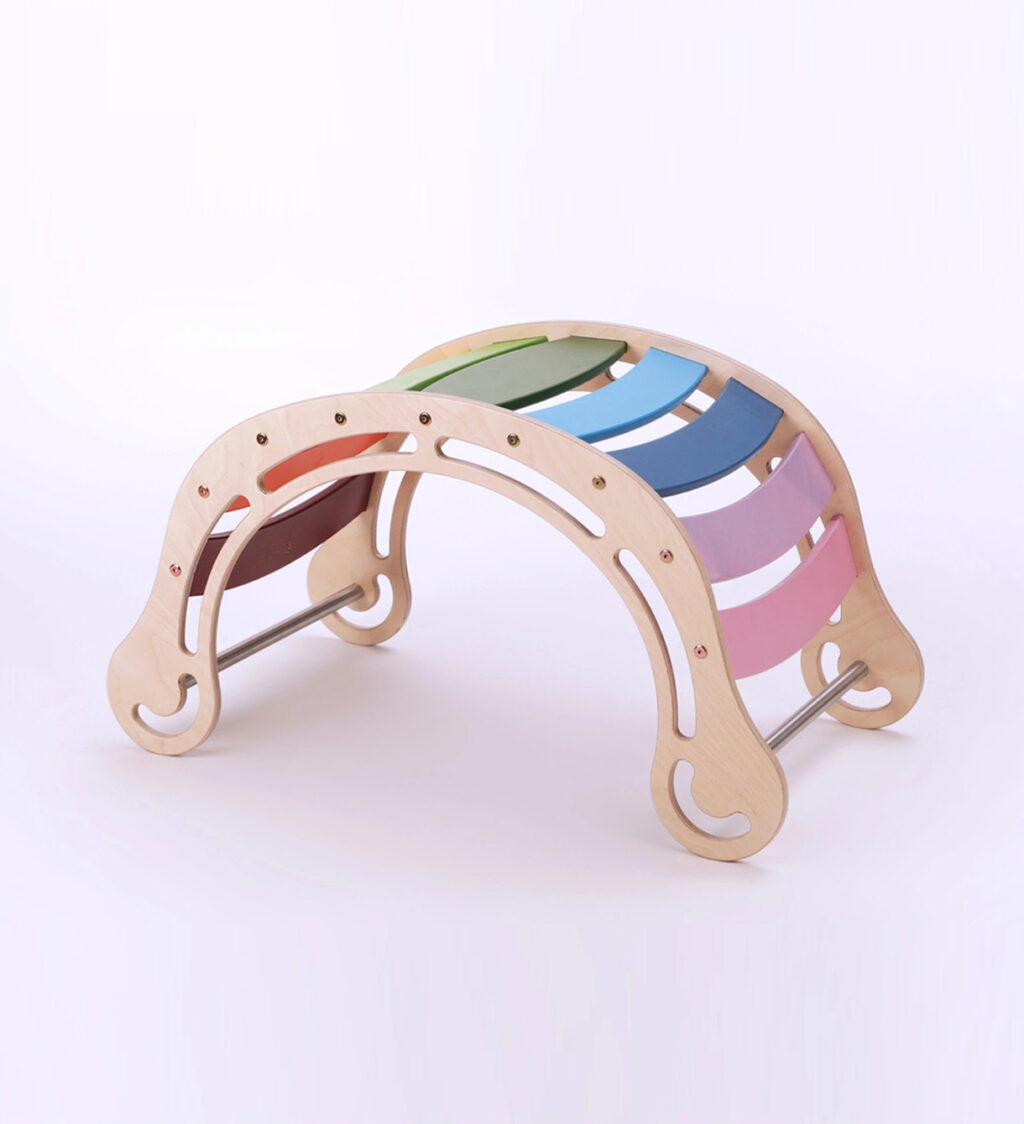 Klimboog regenboogkleuren Klimboog regenboogkleuren