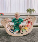 Klimboog waldorf rocker regenboog