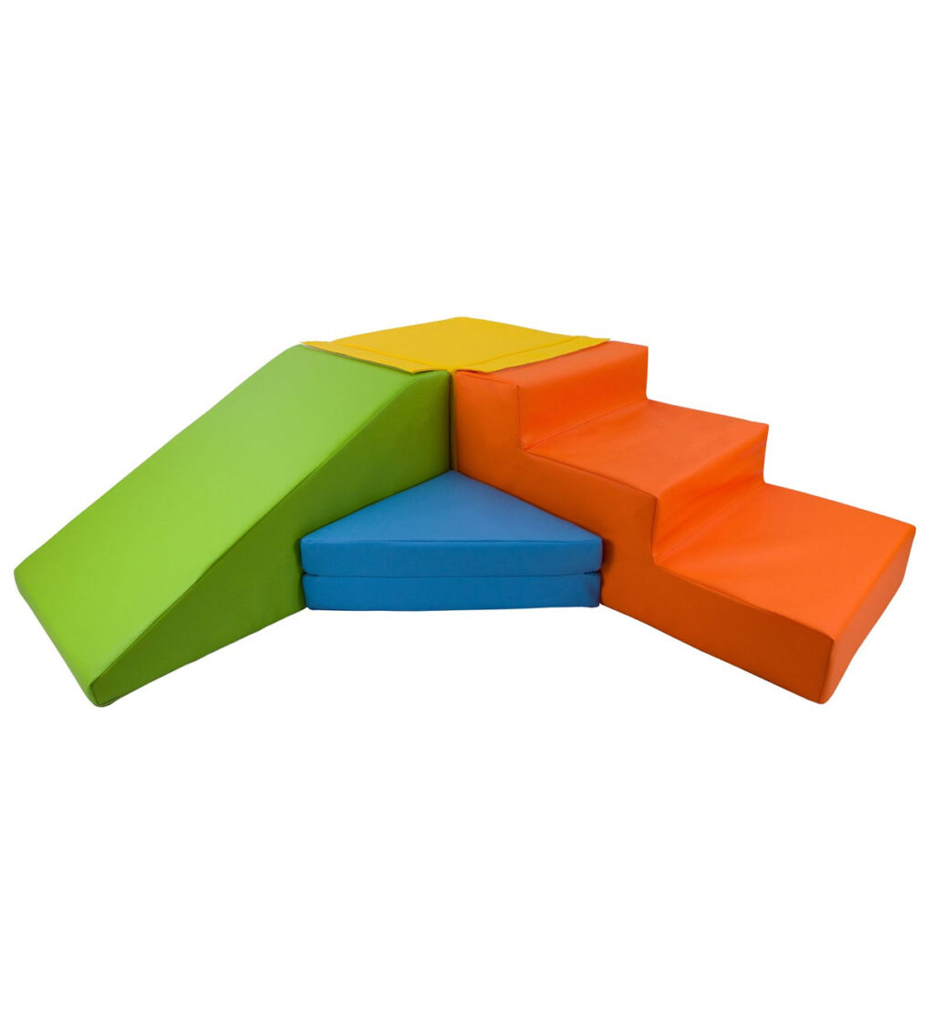 Foamblokken groot multicolor