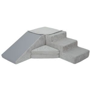 Jindl foam speelset met ribstof grijs