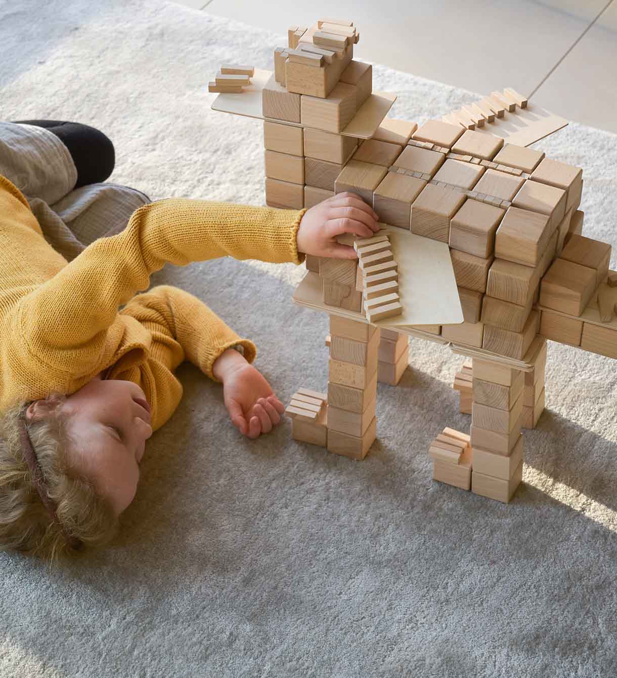 Ellende Concentratie Trouwens Just Blocks big pack (324 onderdelen) | Houten blokken | Shop bij Jindl