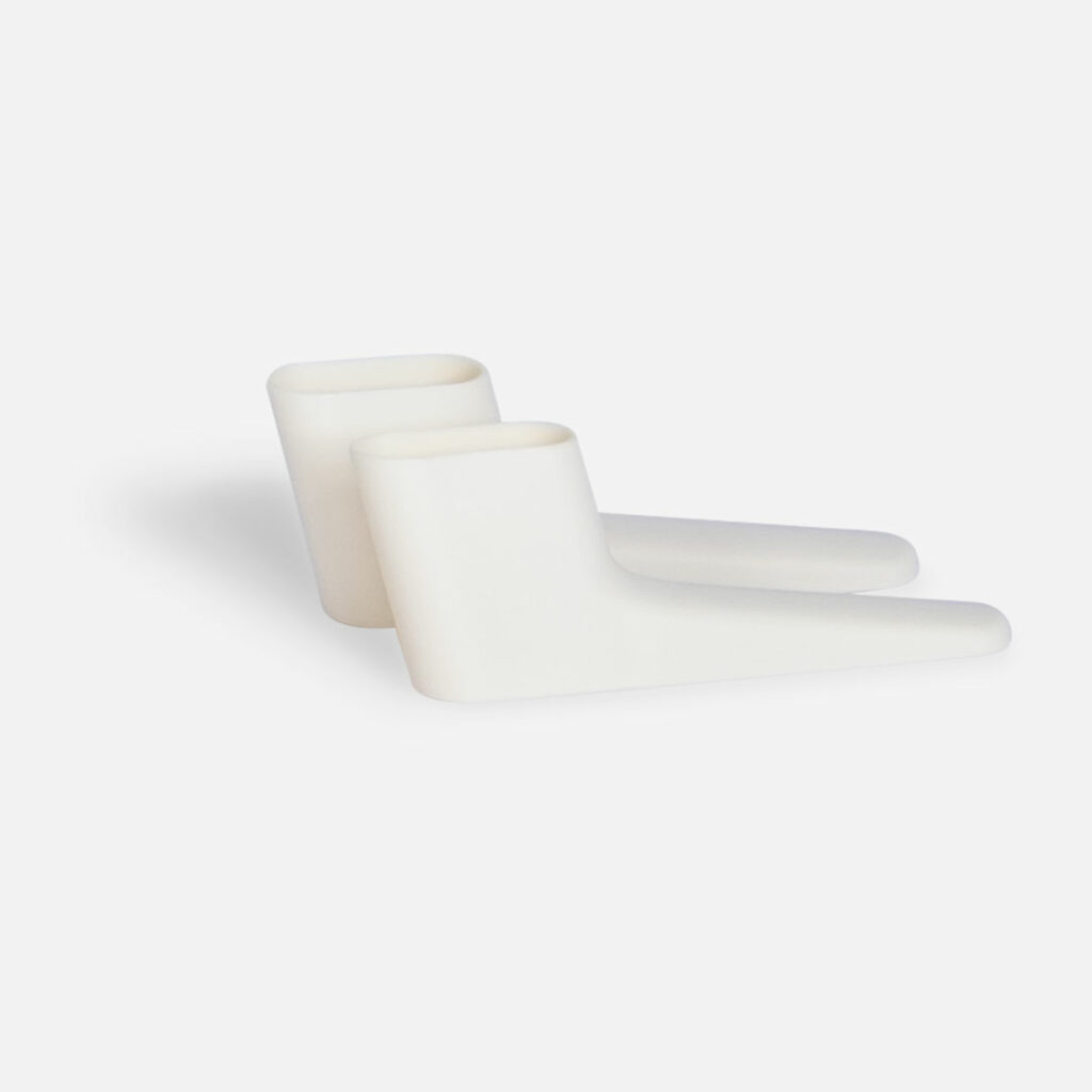 KAOS slippers wit KAOS slippers wit