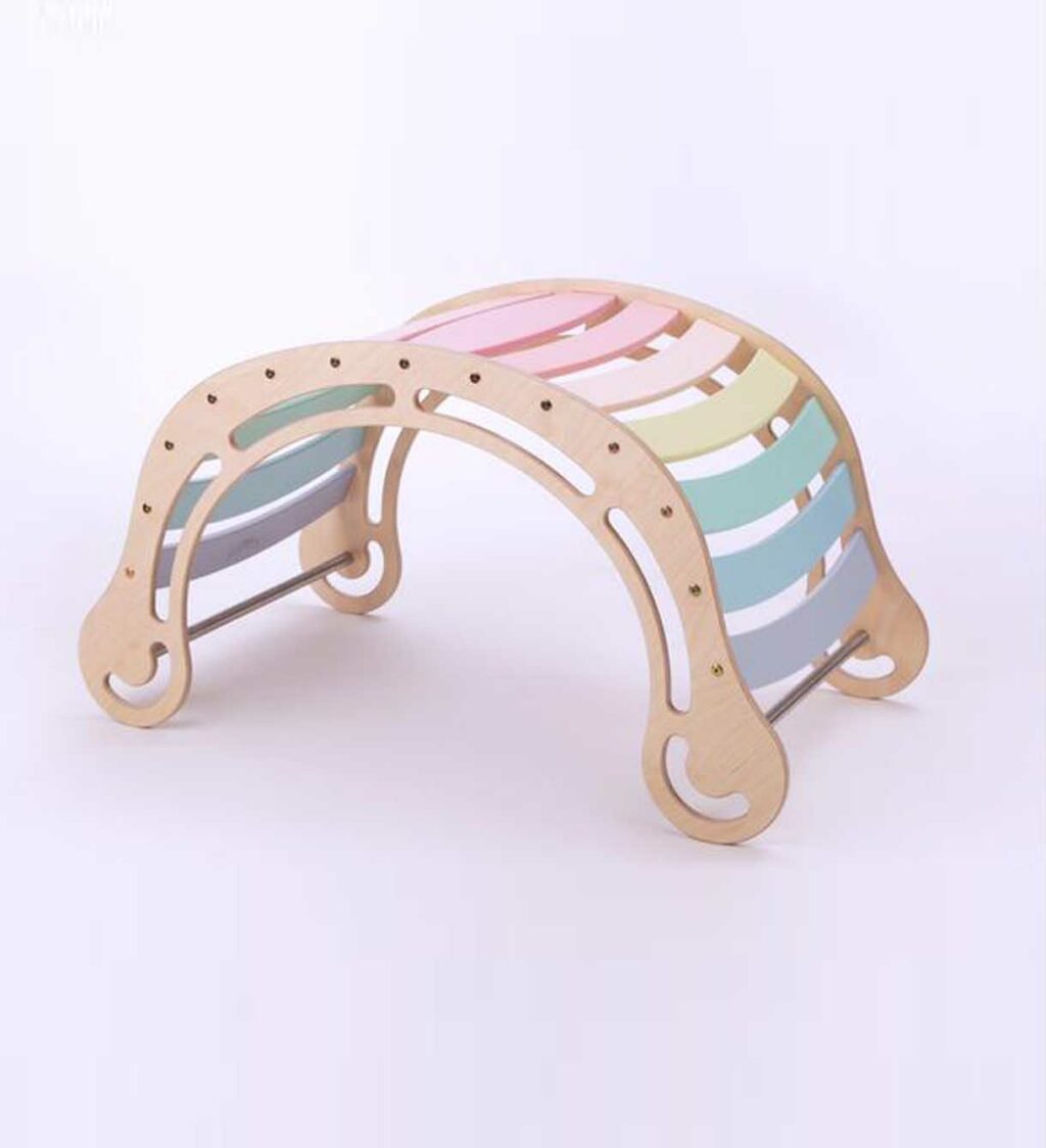 Waldorff klimrek Jindl pastelkleuren Klimboog Waldorff klimrek Jindl pastelkleuren