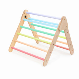 Jindl klimdriehoek premium pastelkleuren