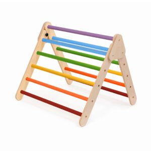 Klimdriehoek Jindl premium regenboogkleuren