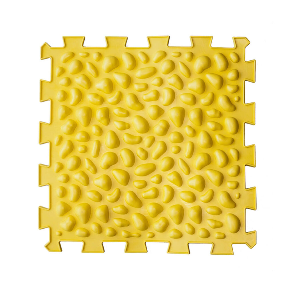 Sensorische mat geel