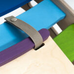 Klimboog met veilige glijbaan