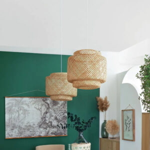 Jindl lamp bamboe