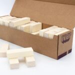 Leuk spel met houten blokken