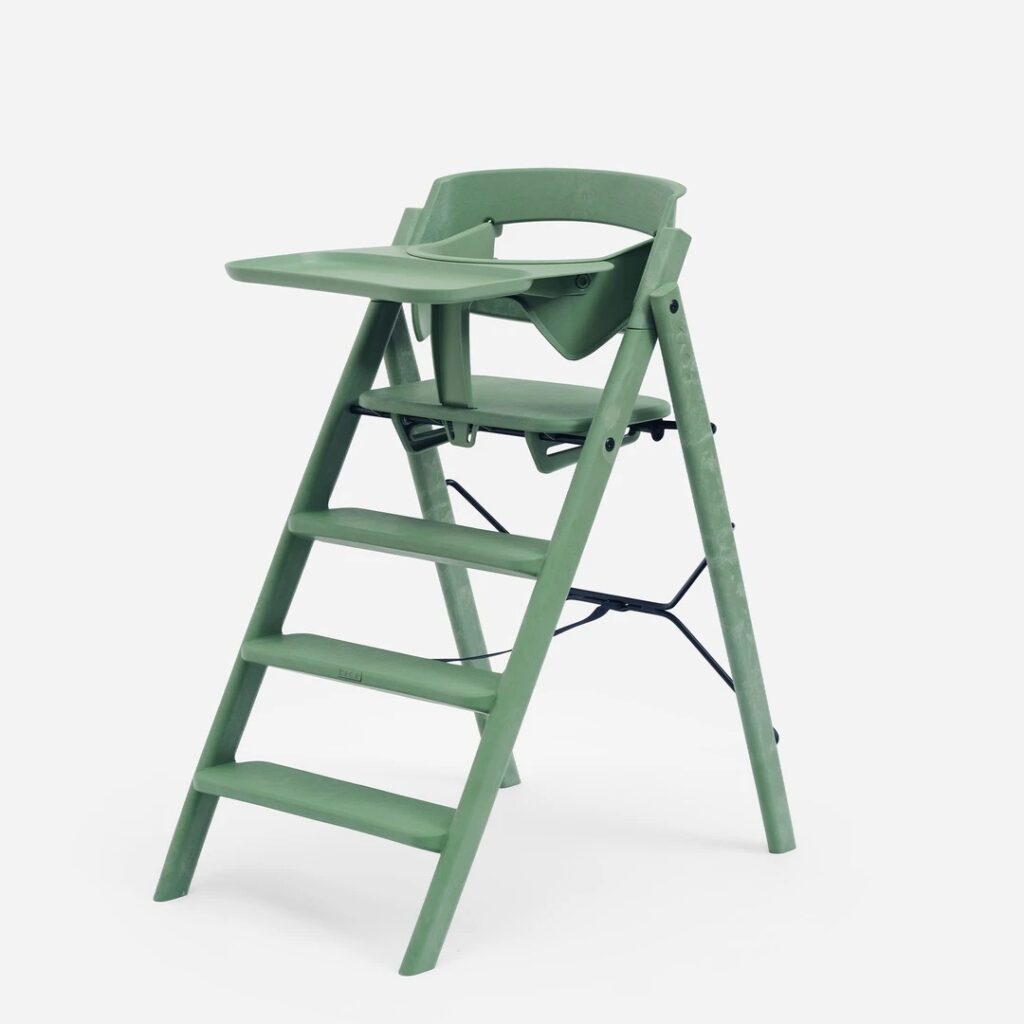 Veiligheidsbeugel en eetblad op stoel groen KAOS