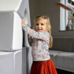 Kasteel foam grijs wit