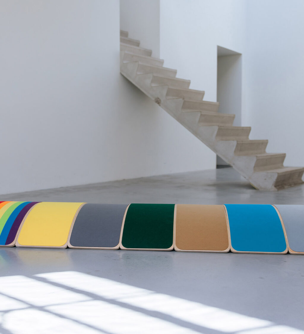 Jindl Balance board met vilt hemelsblauw meerdere kleuren Jindl Balance board met vilt hemelsblauw meerdere kleuren