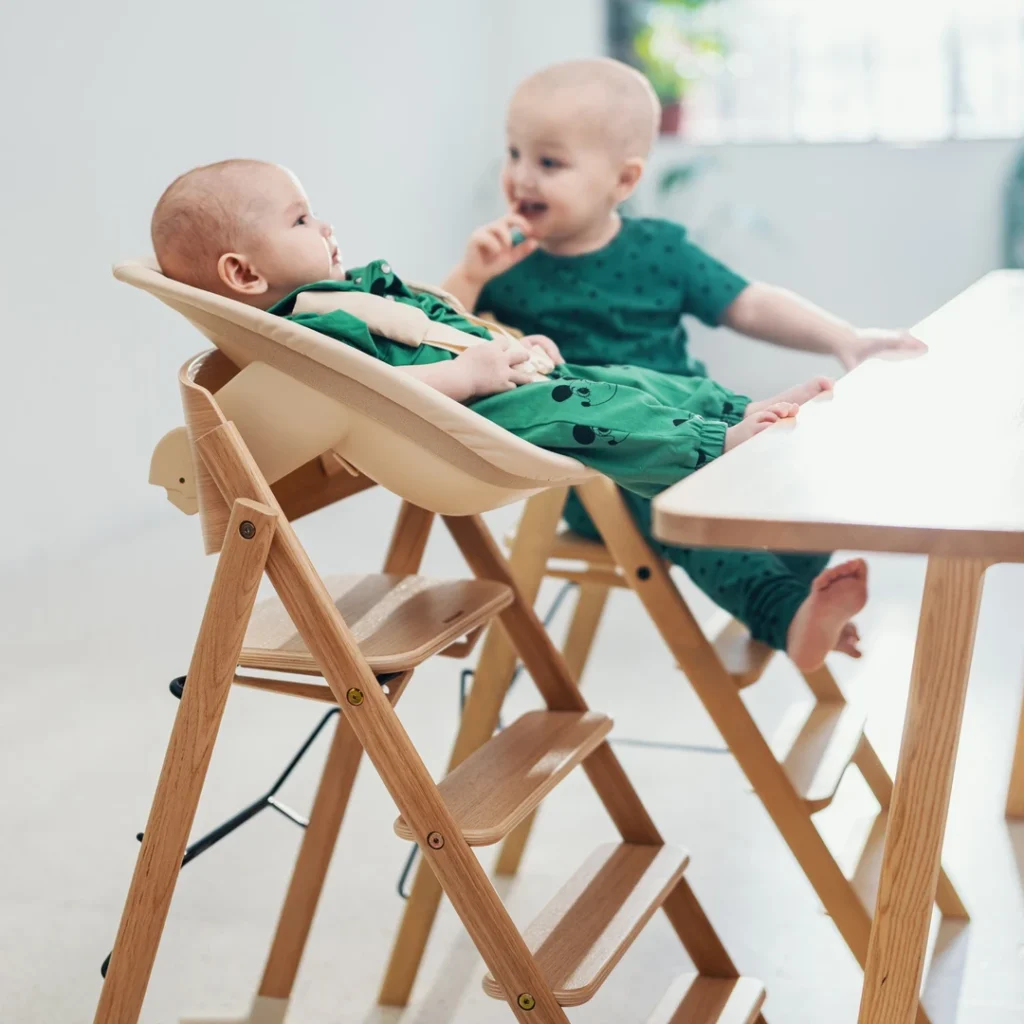 Babyzitje voor KAOS Klapp kinderstoel zandkleur - Image 2