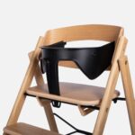 Beugel zwart met stoel eiken KAOS