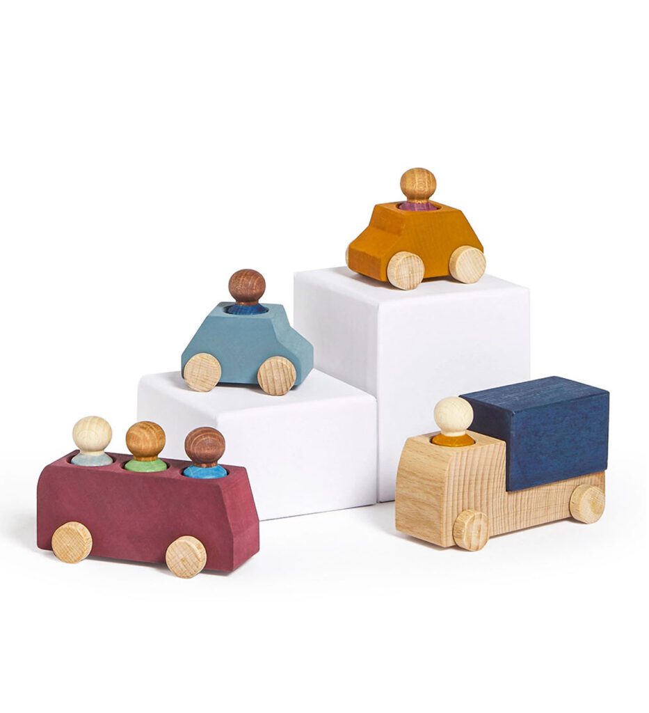 Houten speelgoed in plaats van plastic speelgoed