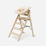 KAOS kinderstoel met babyzitje zandkleur