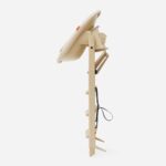 Ingeklapte KAOS kinderstoel met babyzitje zand