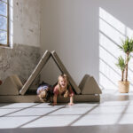 Kinderspeelbank Jindl beige