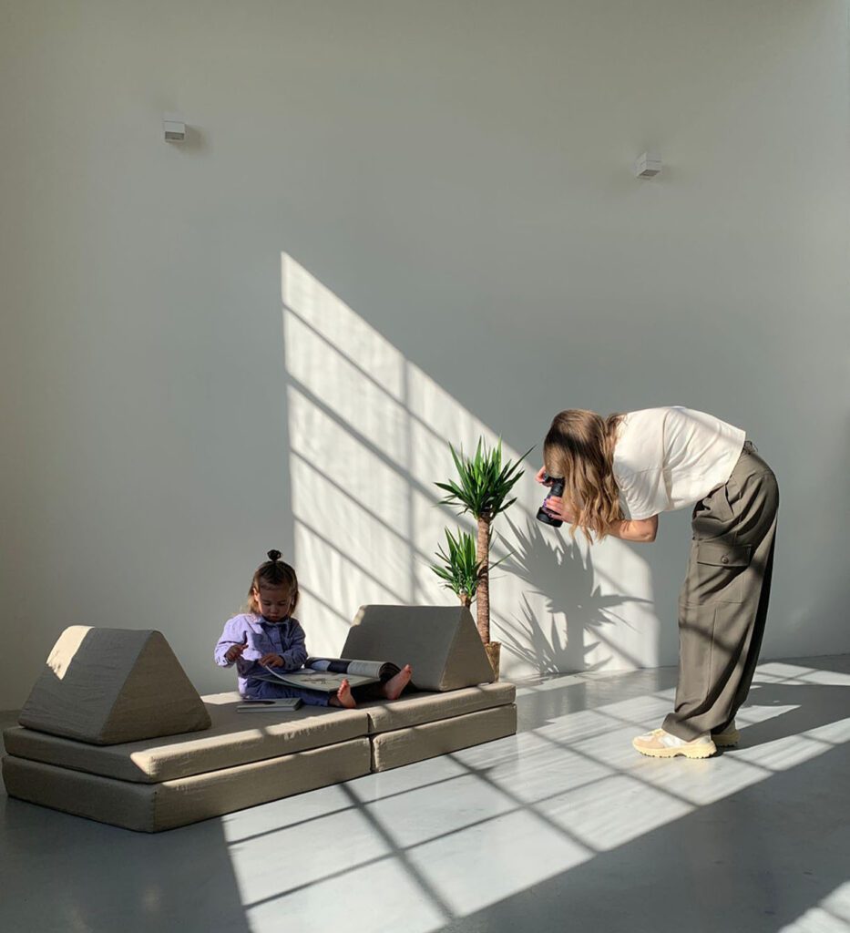 Fotoshoot met Jindl speelbank