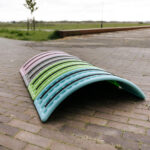 Balance board bolle kant alle kleuren outdoor