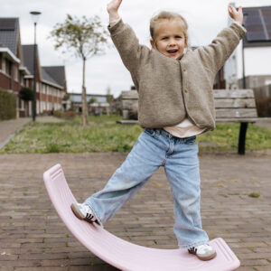 Balance board buiten Jindl roze