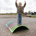Jindl balance board voor buiten bolle kant