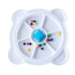 Schaal met sorteervakjes