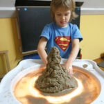 Sensorisch zand schaal