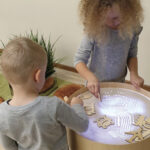 Spelen van zandvormen