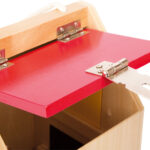 Huis met sloten Jindl dak detail