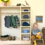 Montessori kledingkast kinderkamer manine Jindl