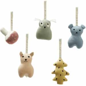 Babygymfiguren 5 stuks Edvin