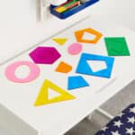 Geometrische vormen TickiT bureau