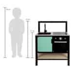 Kinderspeelgoed keuken zwart Small Foot