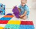 Set van 18 structuurmatten sfeer