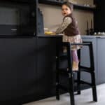 Kitchen helper Jindl zwart 2-in-1 sfeer