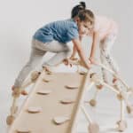 Klimkoepel met glijbaan | klimhelling Jindl