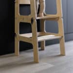 Leertoren Jindl houtkleur 2-in-1 detail poot