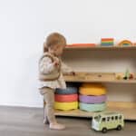 Montessori speelgoedkast Jindl hoog