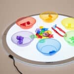 Lichtpaneel 60cm rond TickiT detail