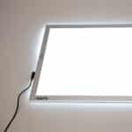 Lichtpaneel A3 aansluiting TickiT