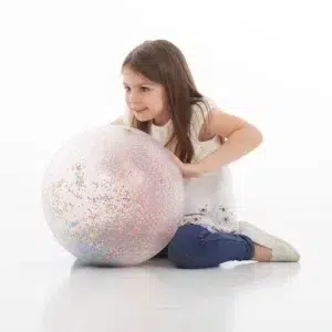 Bal met gekleurde kralen Tickit