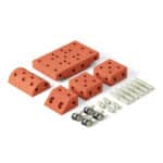 Bouwset Explorer Kit MODU set burnt orange:dusty green complete set